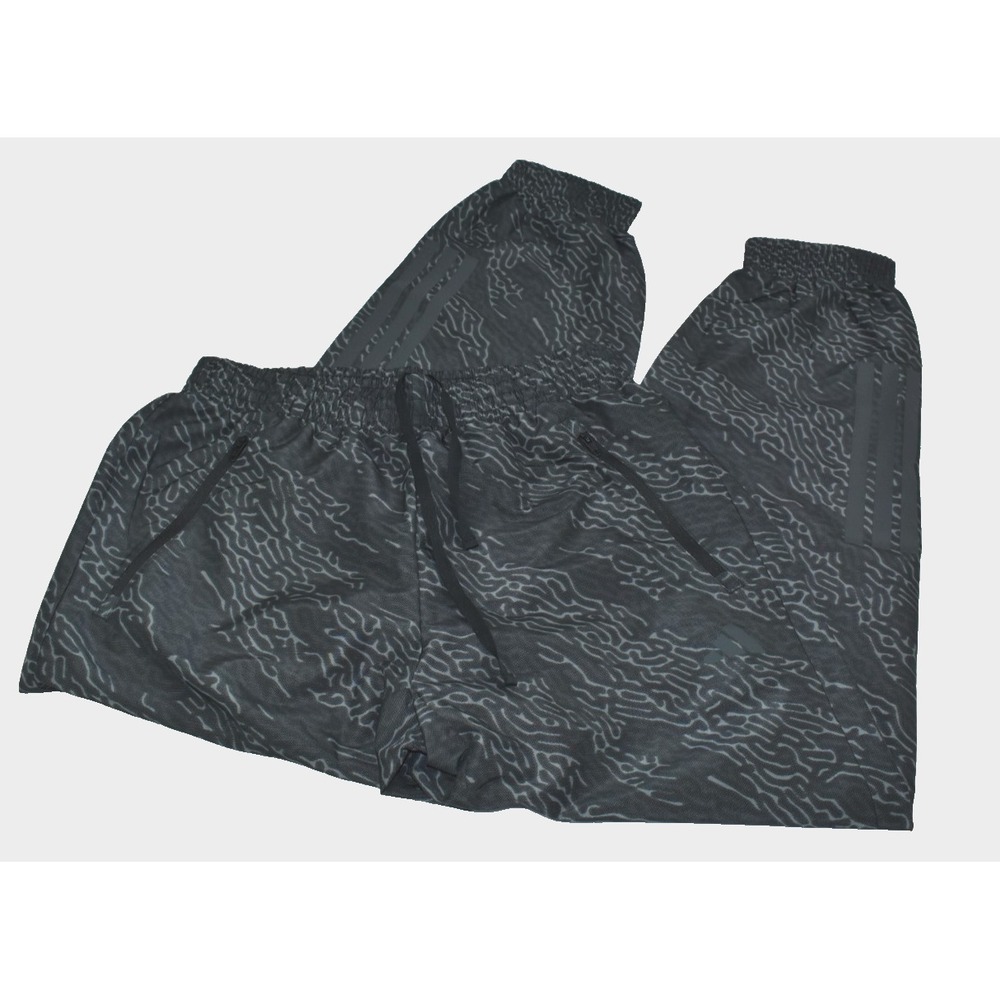 Adidas Power AOP Workout Men Training Pants Size M Gray/Black Joggers Camo
